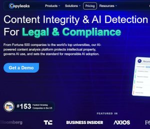 Copyleaks AI Detector Homepage