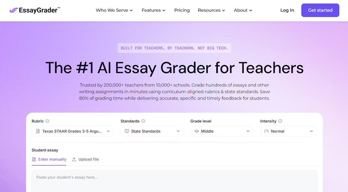 Essay Grader AI for Teachers