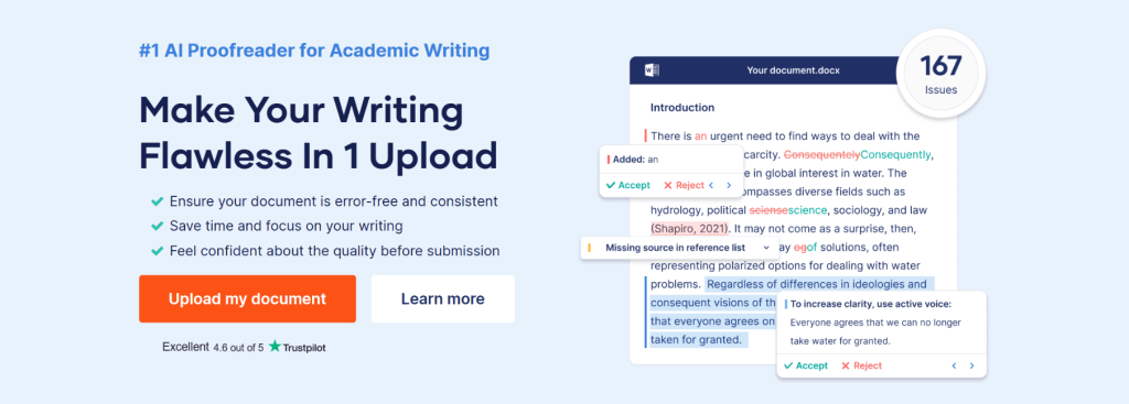 Scribbr AI Proofreader