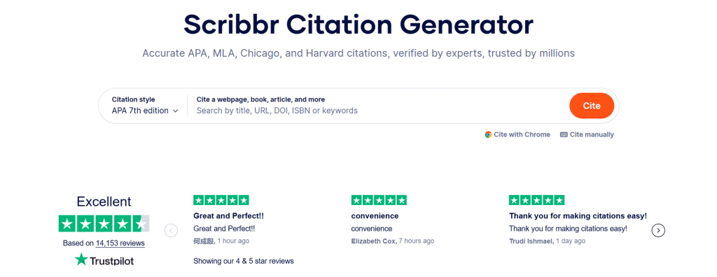 Scribbr Citation Generator