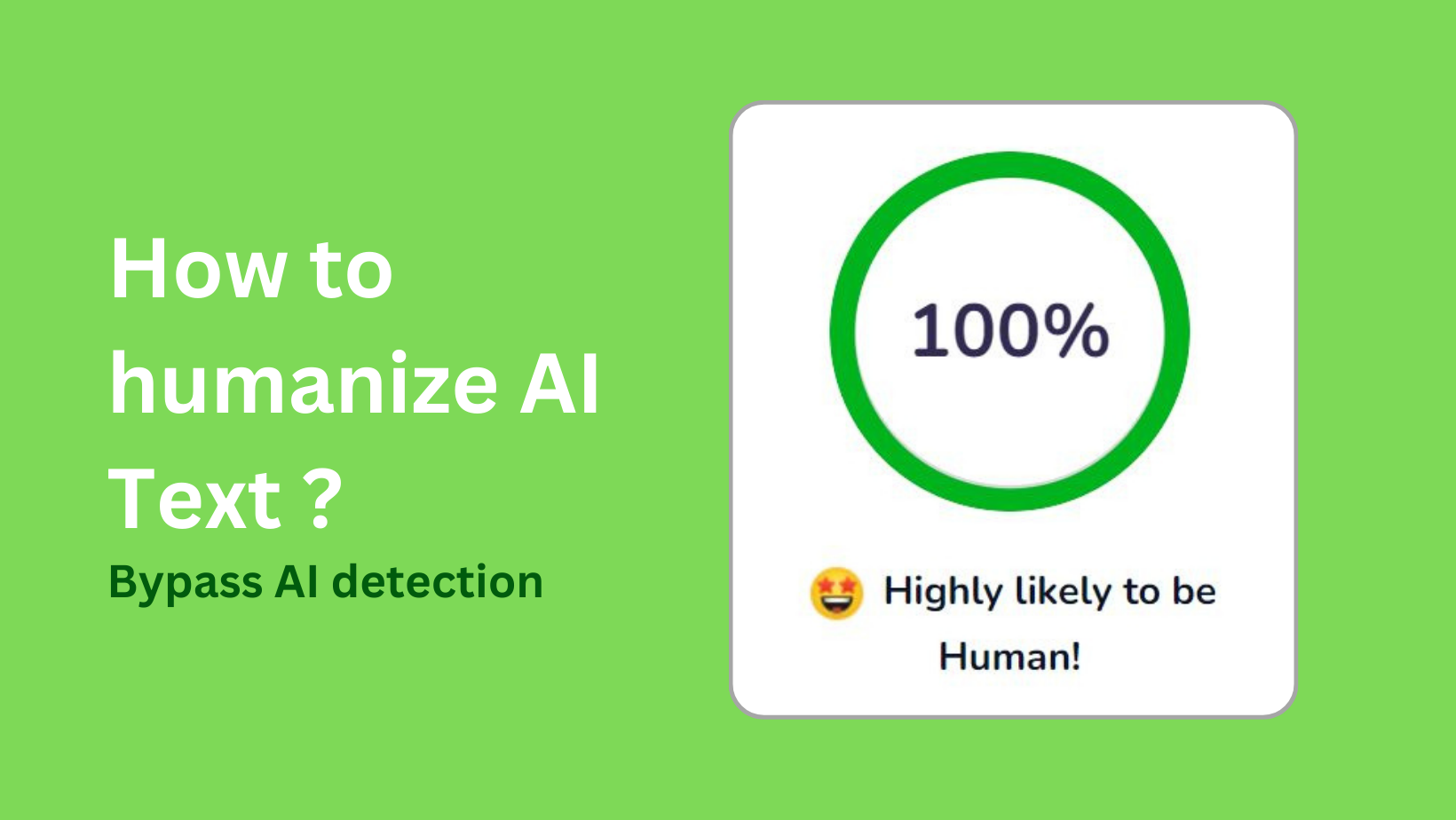 Humanize AI Tool