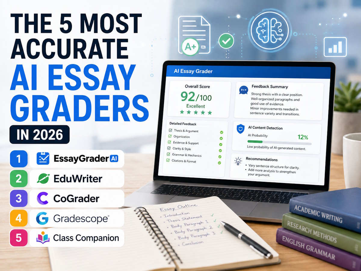 The 5 Most Accurate AI Essay Graders This Year